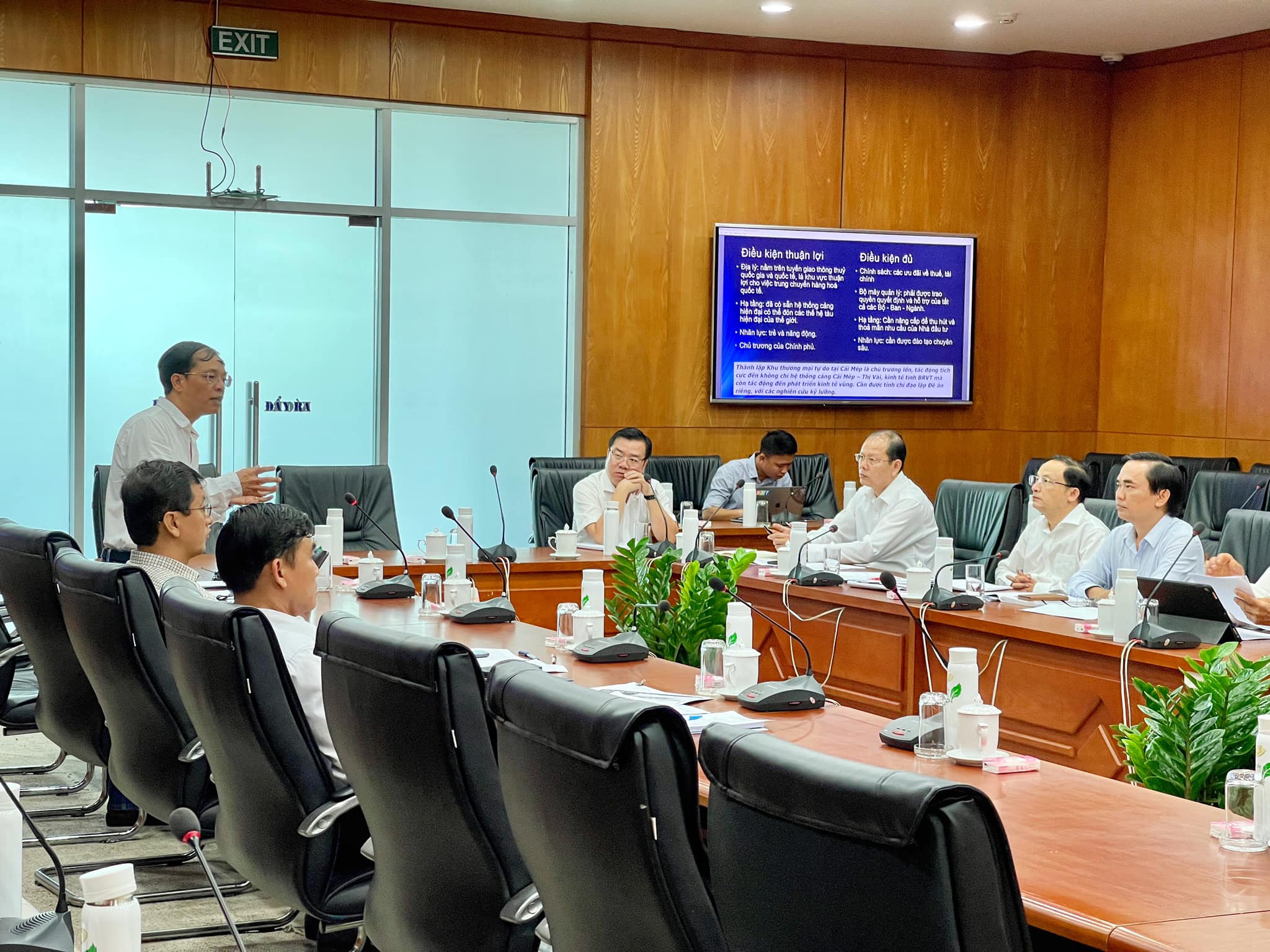 Portcoast joined a meeting presided by the Provincial Standing Party Committee of Ba Ria - Vung Tau Province