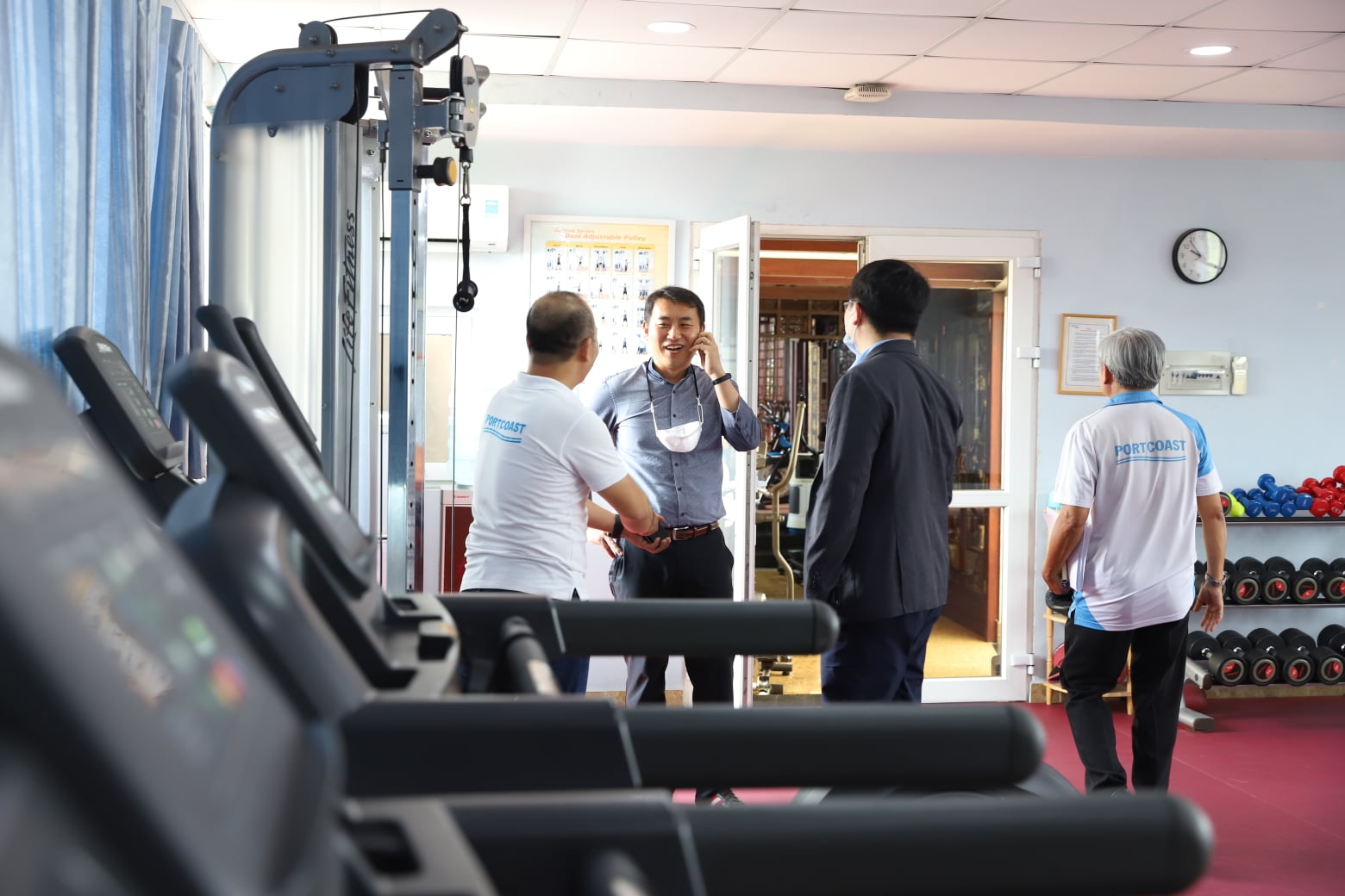 Welcoming Huyndai Engineering & Construction Co., Ltd. to Portcoast Office