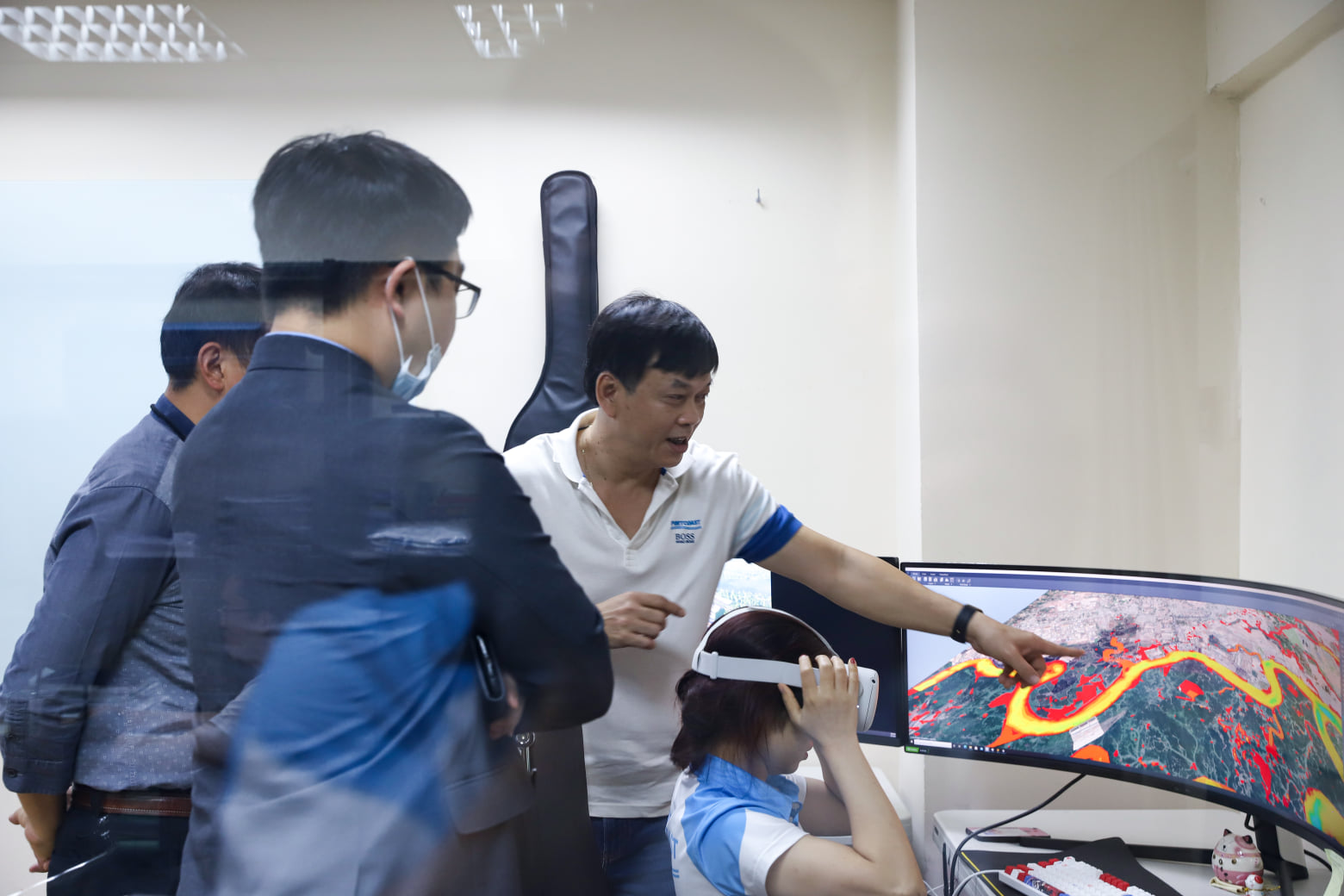 Welcoming Huyndai Engineering & Construction Co., Ltd. to Portcoast Office