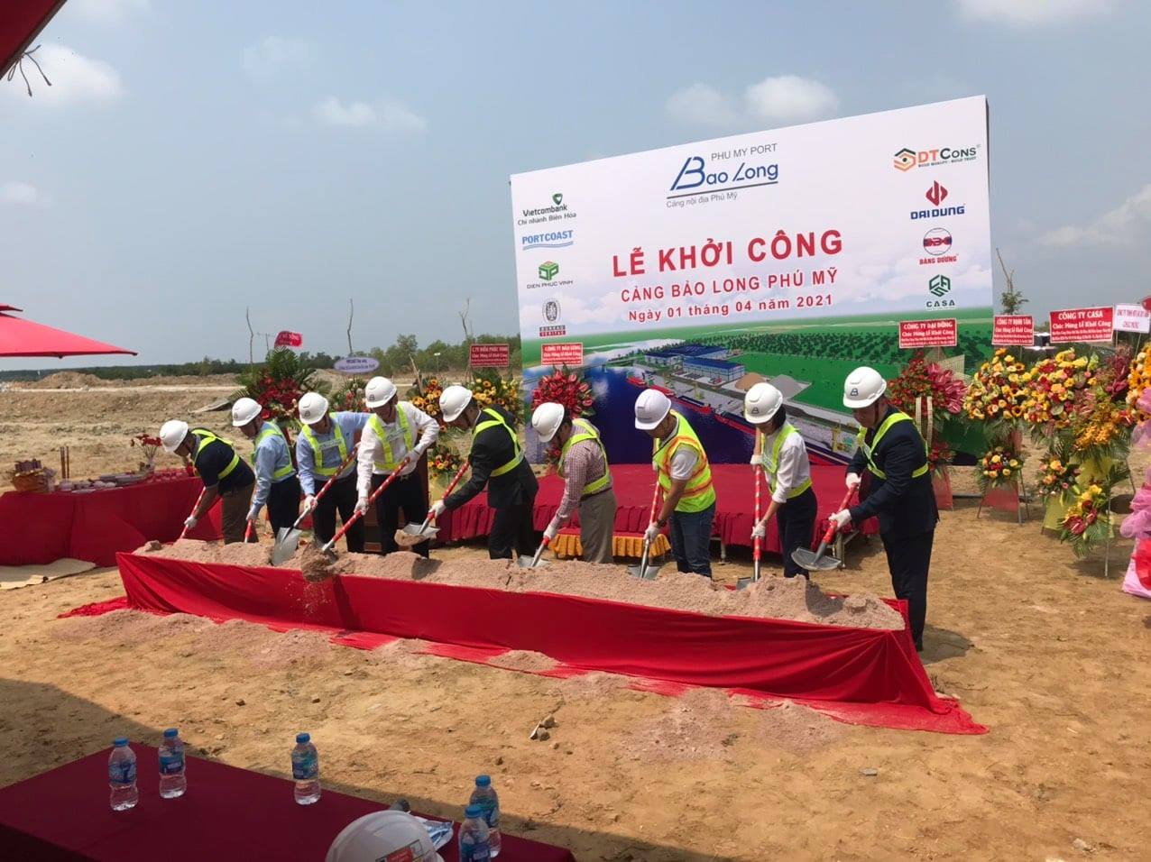 Groundbreaking Ceremony of Bao Long - Phu My Domestic Port