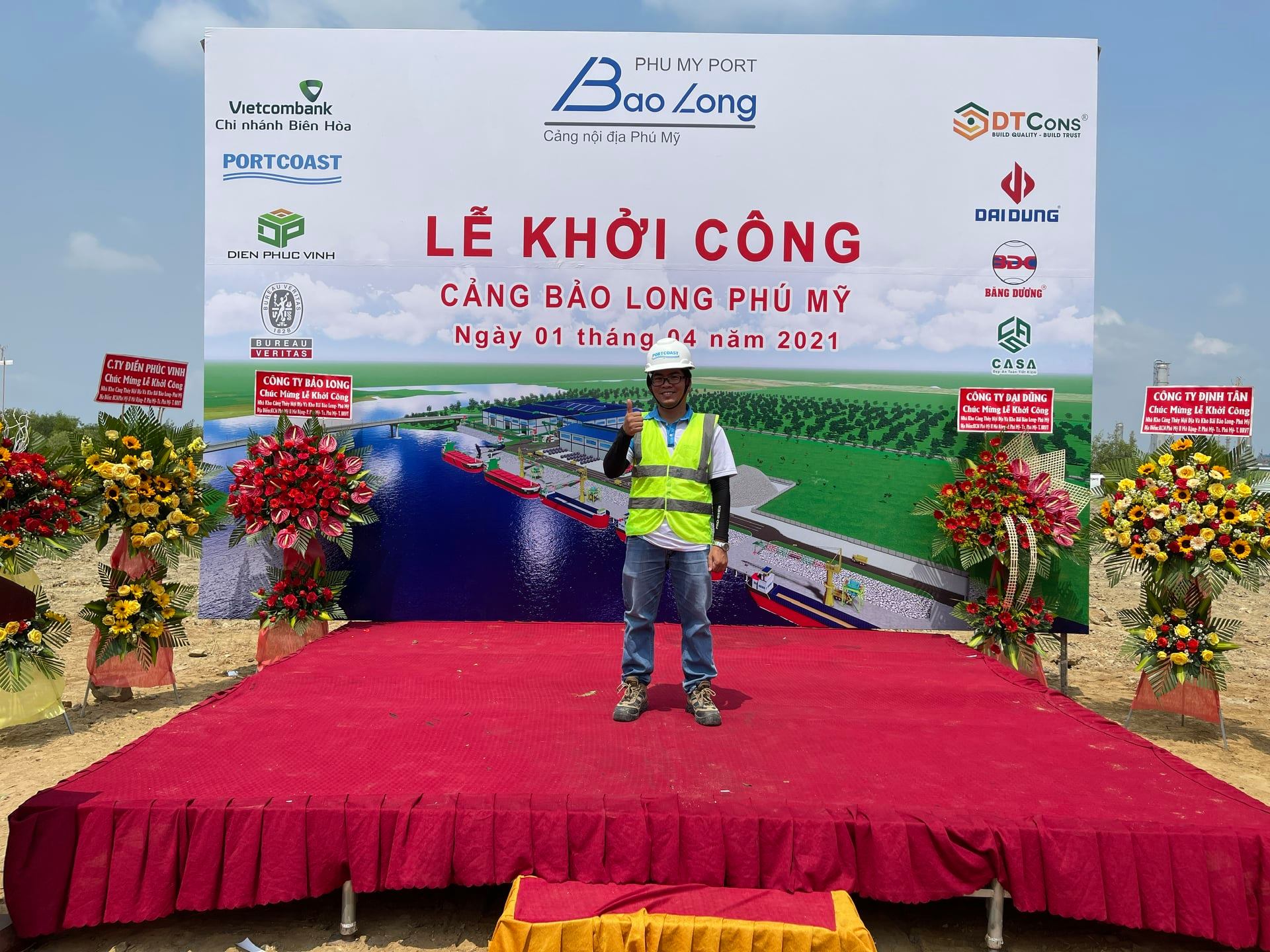 Groundbreaking Ceremony of Bao Long - Phu My Domestic Port