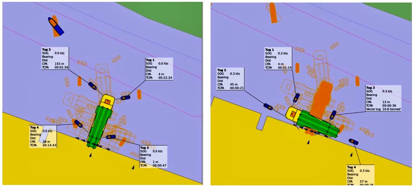 Portcoast has a meeting about Marine Safety Plan for the barge entering, leaving PTSC Downstream port