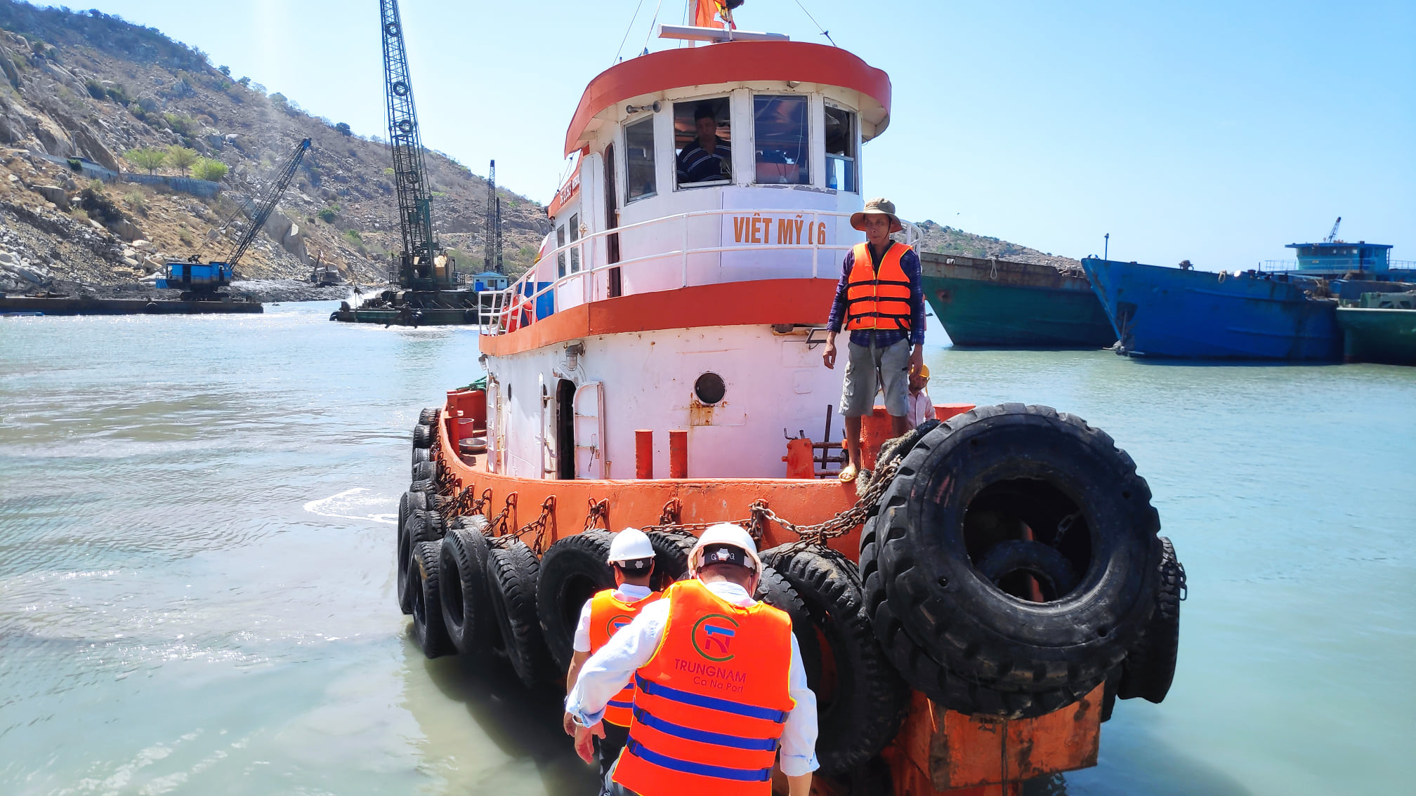 Portcoast attends Handover Ceremony of the Ca Na 's marine area