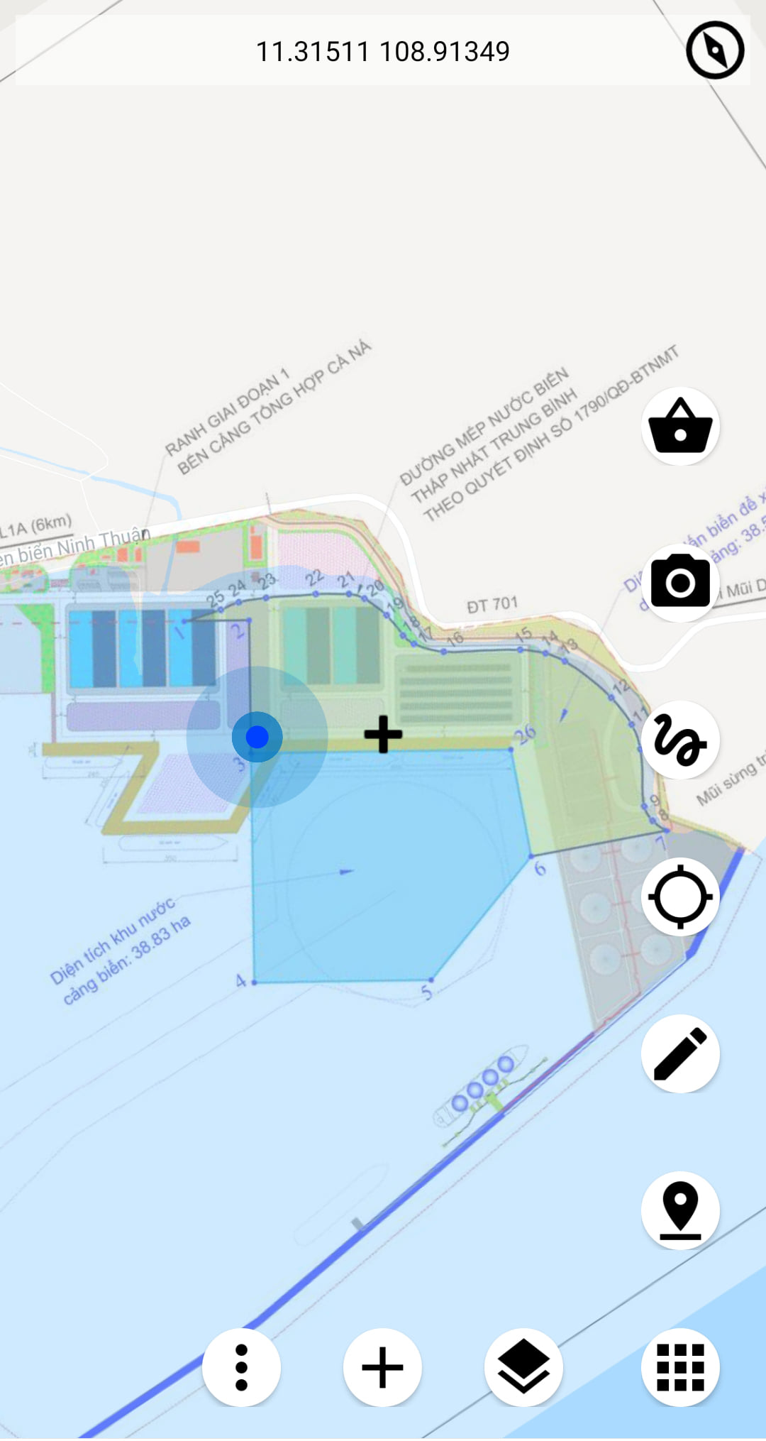 Portcoast attends Handover Ceremony of the Ca Na 's marine area