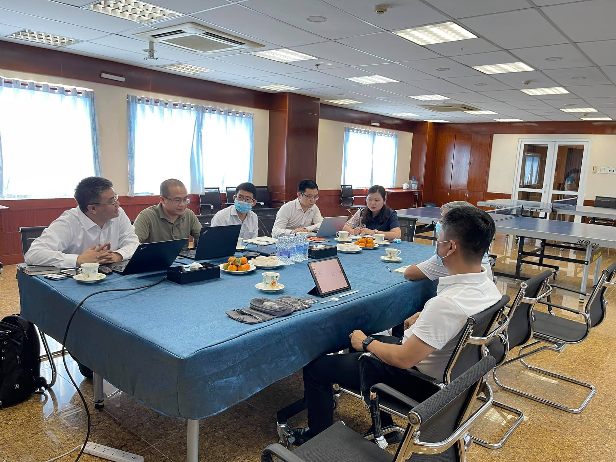 Portcoast welcomes Managers from China Communication and Construction Company and China Habour Engineering Company to the office
