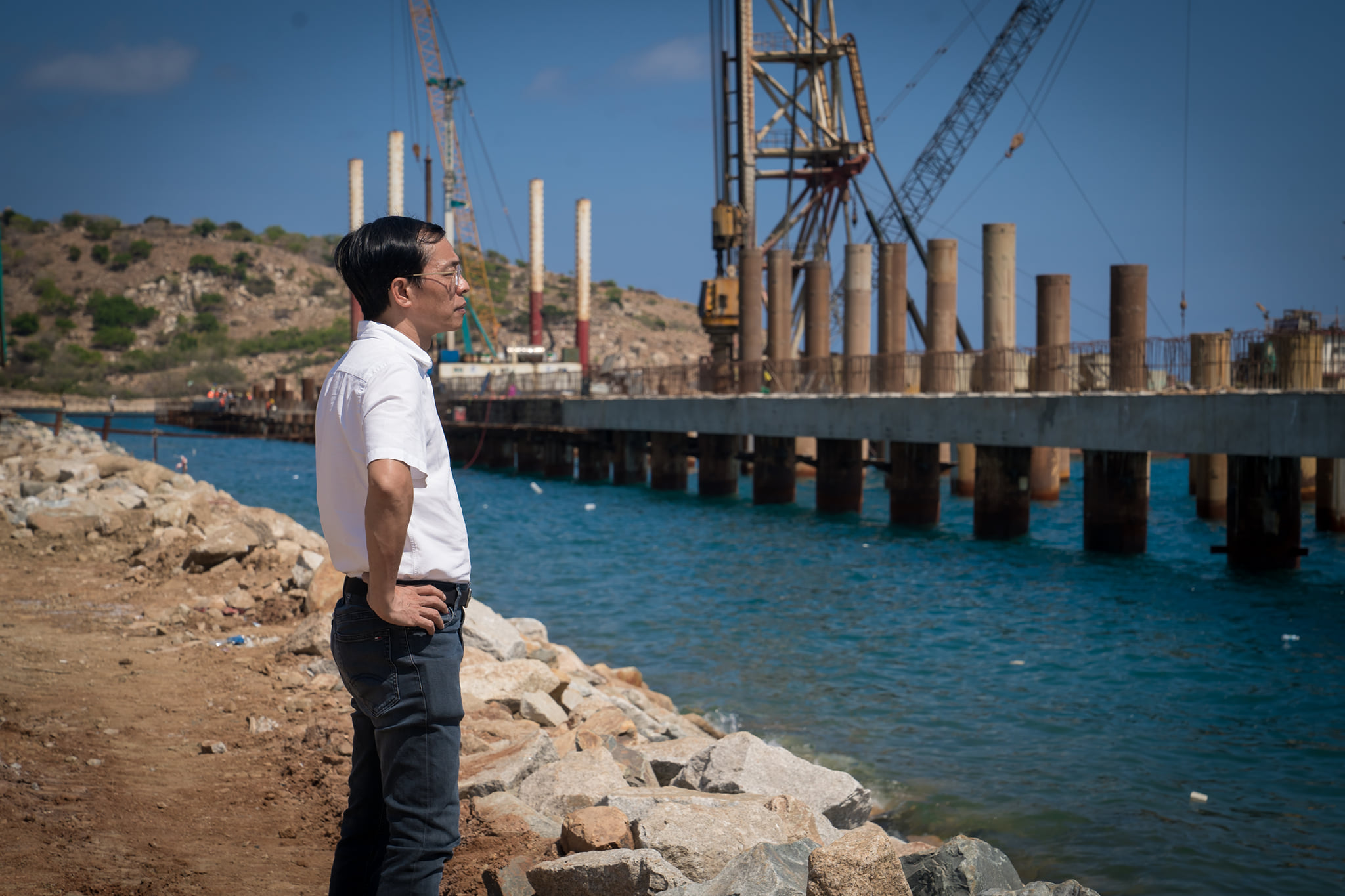 The inauguration of Trungnam Wind Farm with its capacity reaches 151,95 MW invested by Trungnam Group