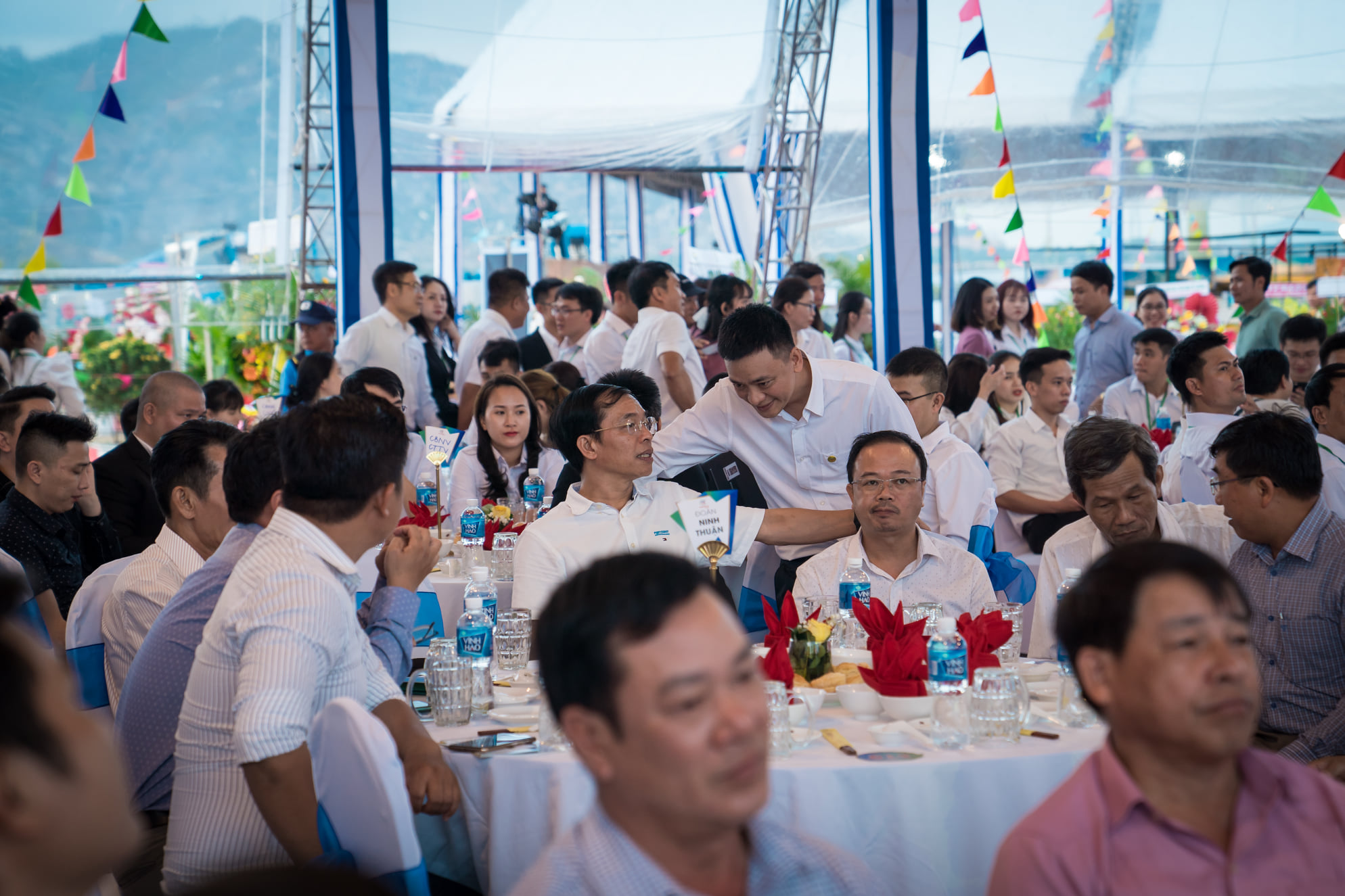 The inauguration of Trungnam Wind Farm with its capacity reaches 151,95 MW invested by Trungnam Group