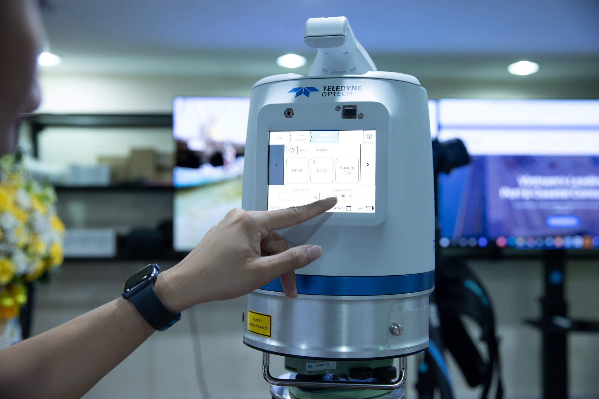 The Polaris LR from Teledyne is the first one in Vietnam and owned by Portcoast