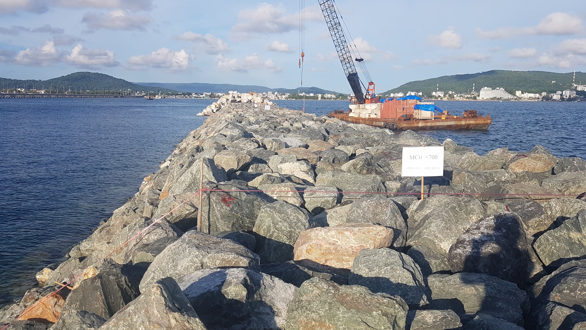 Vice Chairman of People’s Committee of Phu Quoc City visited Phu Quoc Cruise Terminal project.