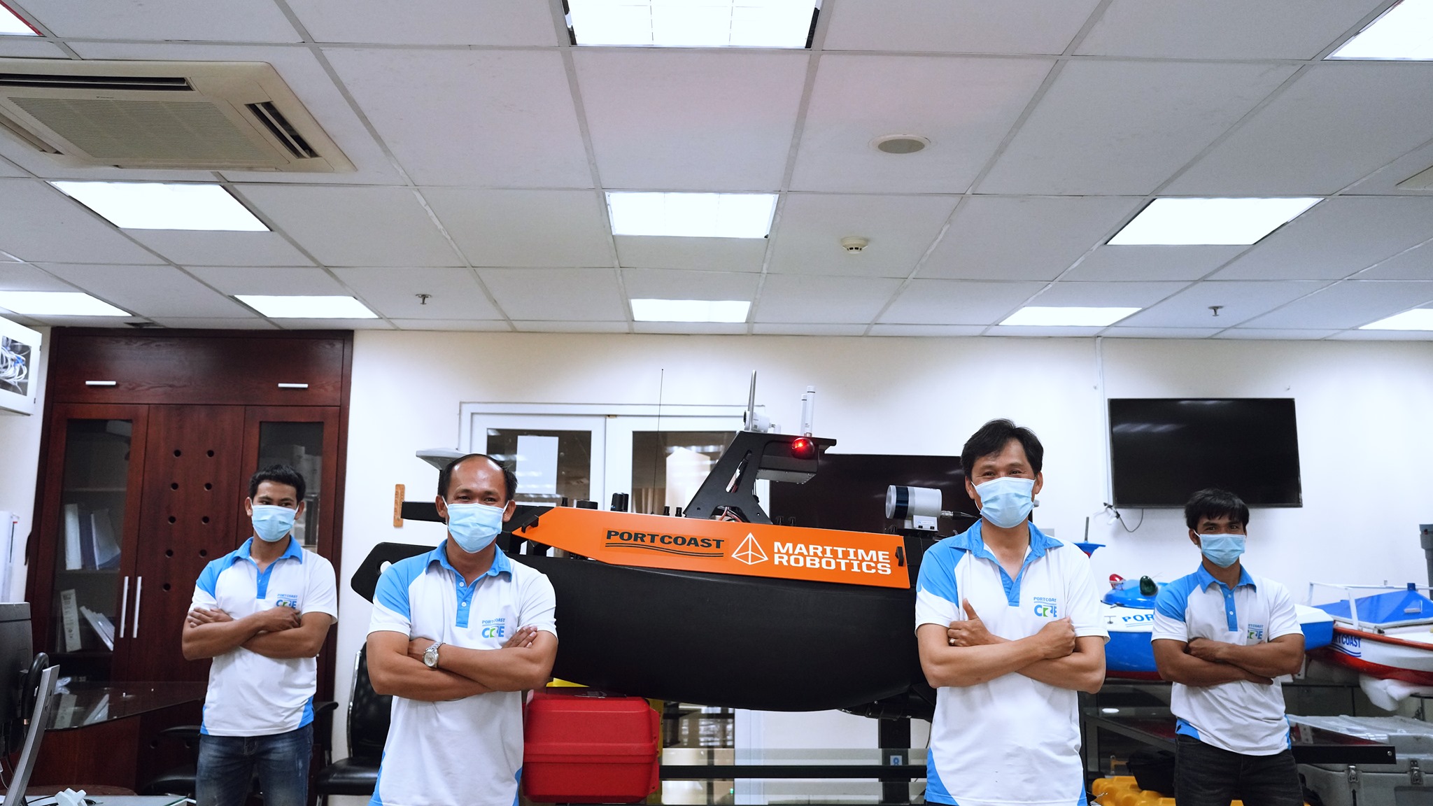 Portcoast receive new equipment "Otter Pro" from Maritime Robotics