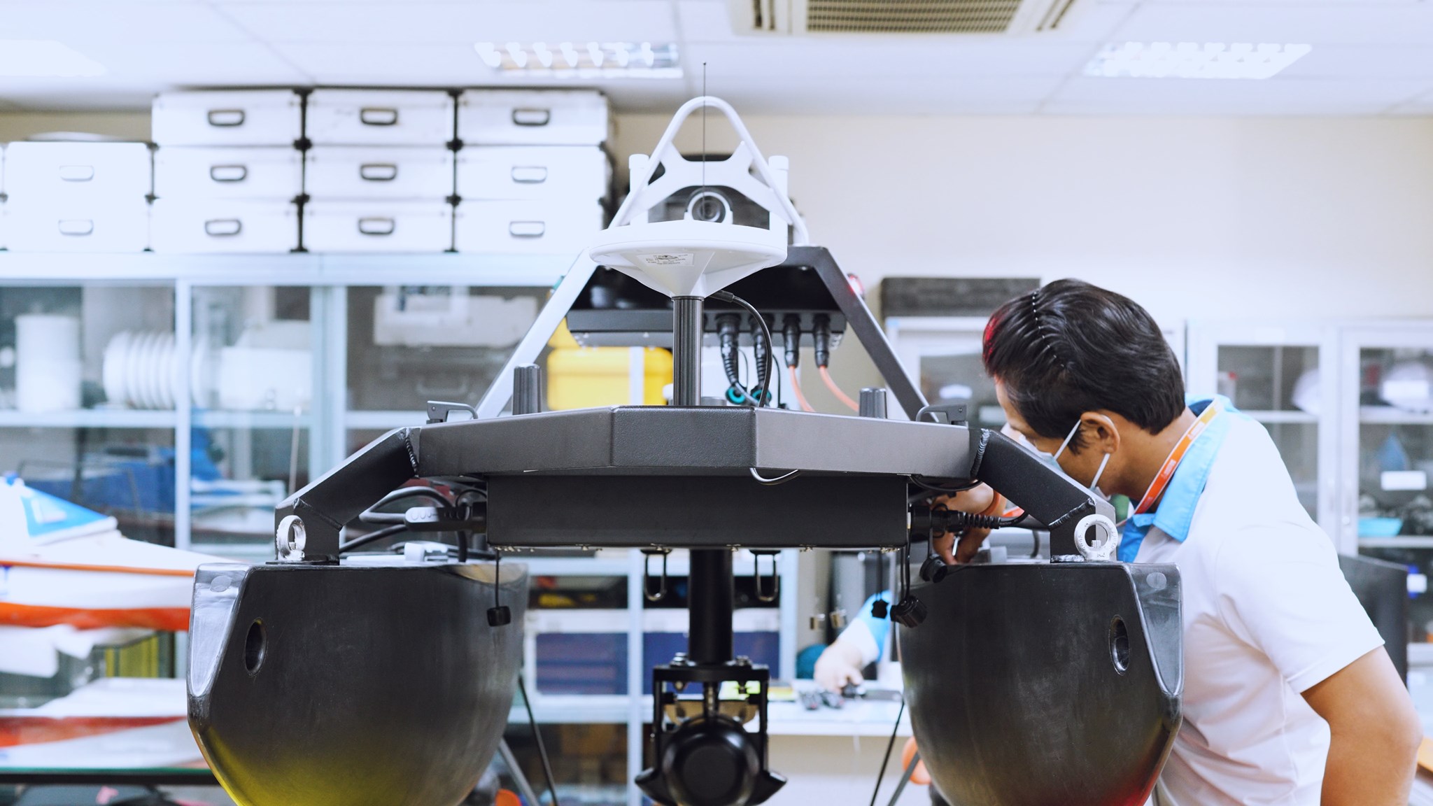 Portcoast receive new equipment "Otter Pro" from Maritime Robotics