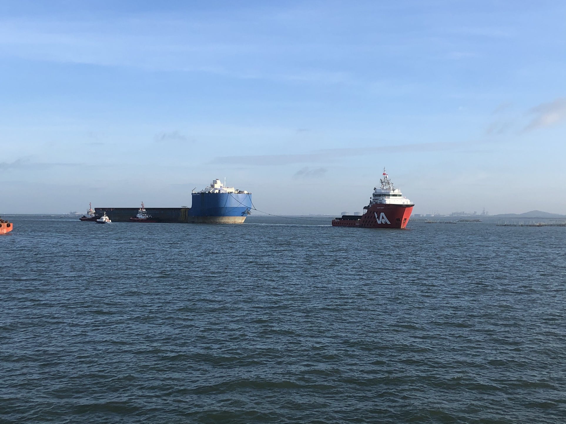 Congratulations to PTSC downstream port for successfully receiving Holmen Pacific