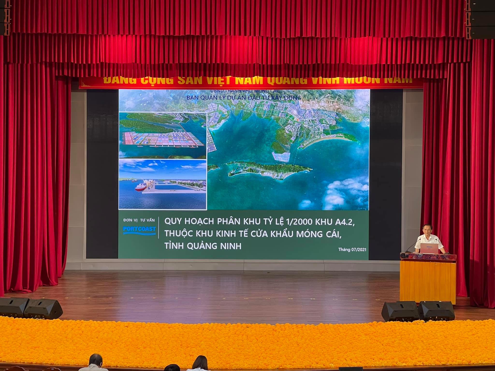 Portcoast cooperates with the City People's Committee Mong Cai consults on the planning of Mong Cai border gate economic zone