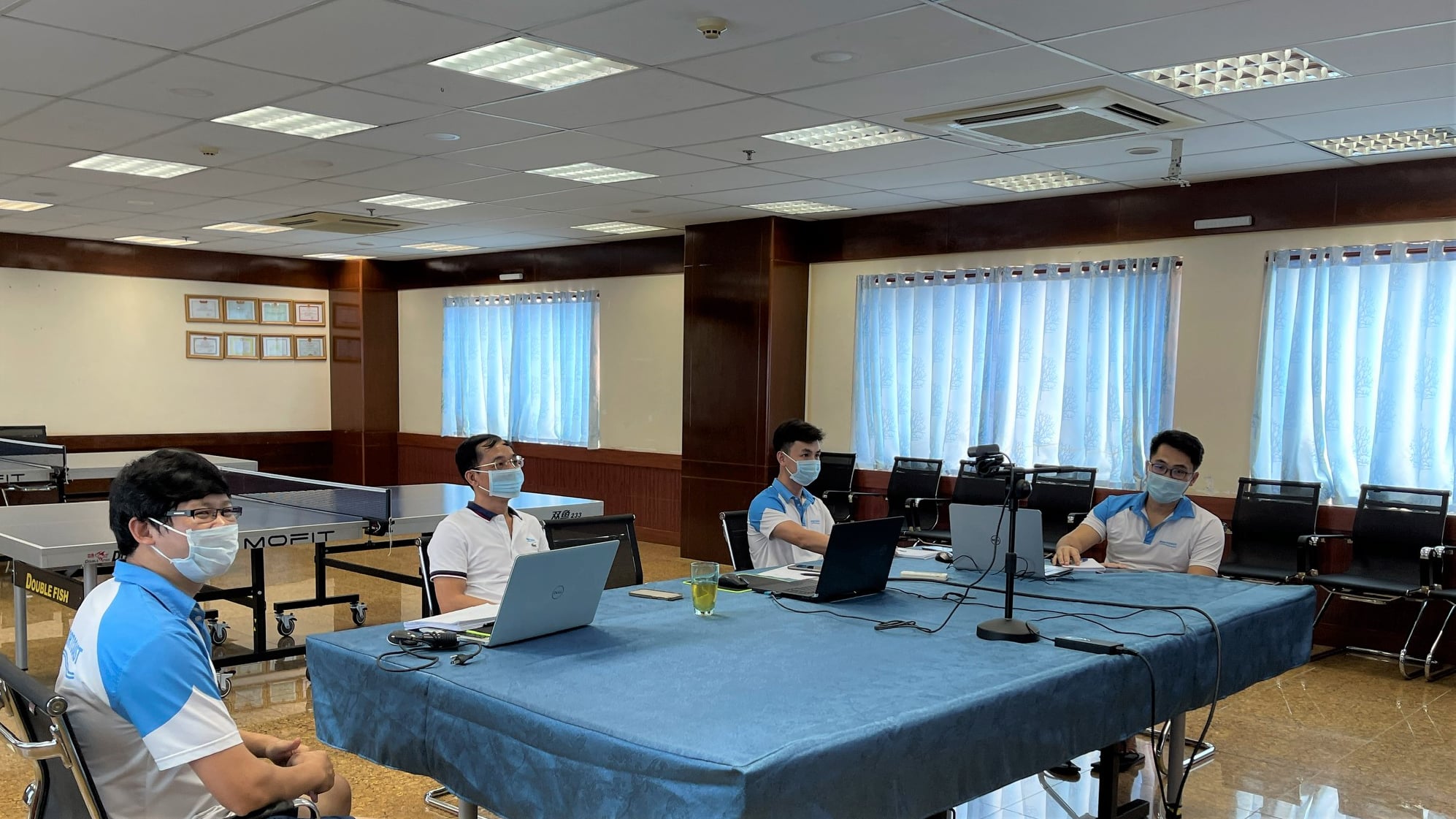 Portcoast held an online meeting with Cai Mep International Logistics Ltd.