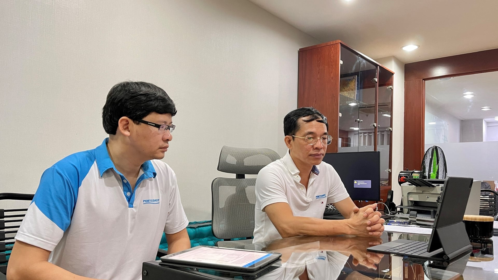 The online meeting with Trungnam Group is held to deliberate about ICD and Logistics center development issues