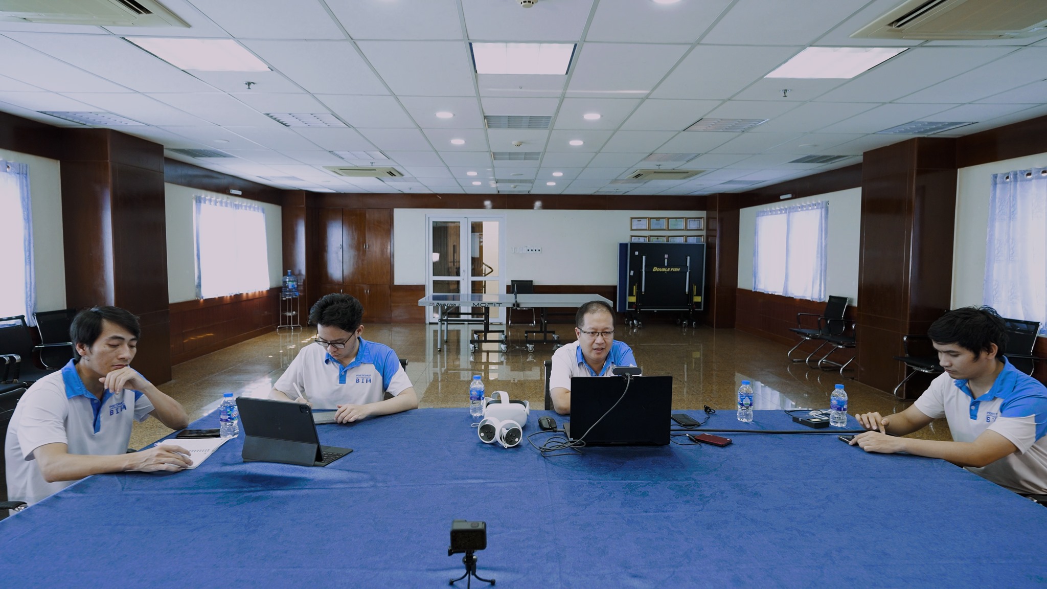 Portcoast had an online meeting with Shunying Pulp and Paper Company Limited