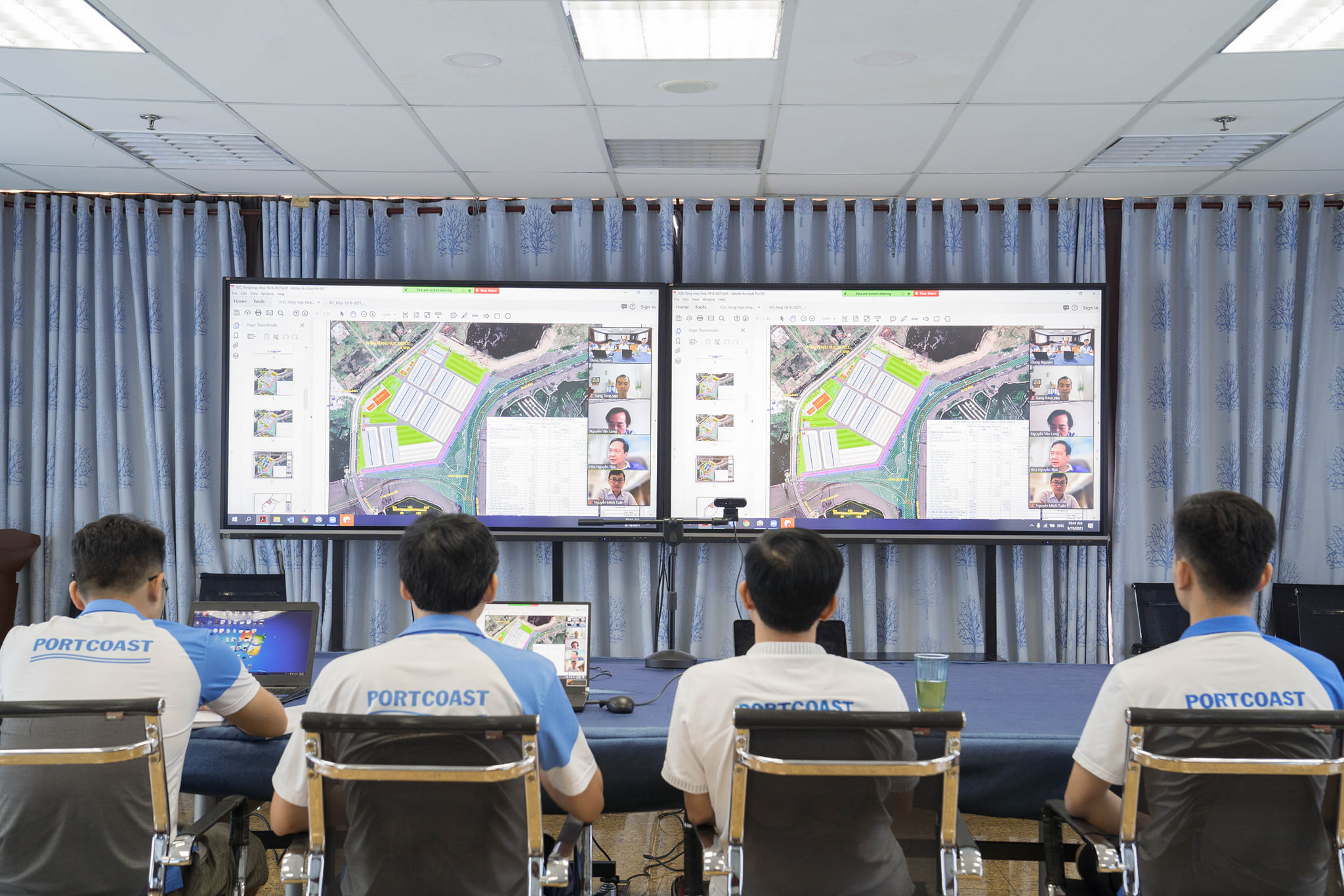 Portcoast participates in the online meeting about ICD CAI MEP project