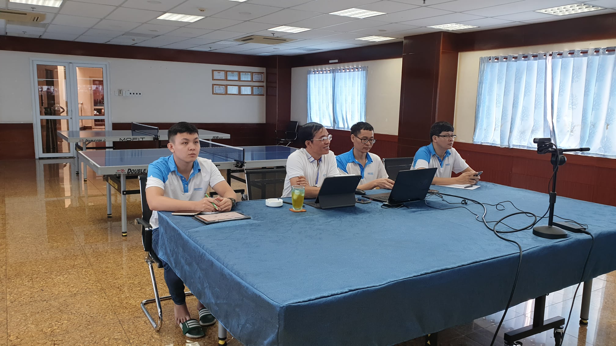 Portcoast had a meeting on developing logistics services and planning petroleum terminals in Ninh Thuan province.