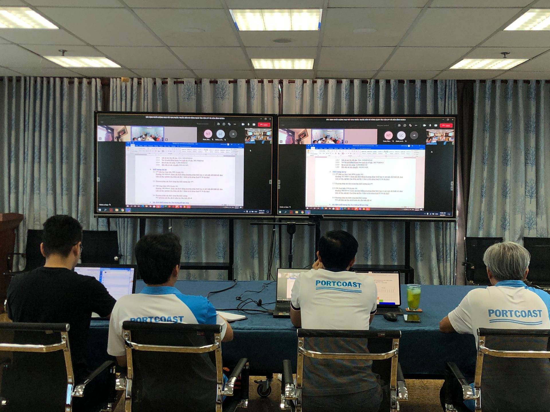 Meeting with Investor and Construction Contractors - Ca Na General Port Project.