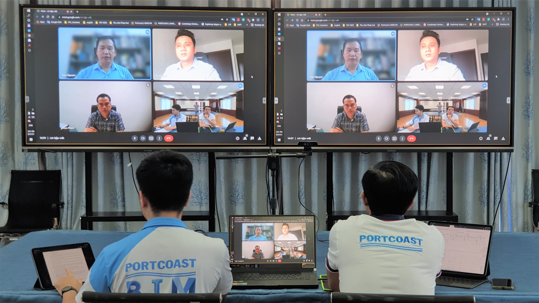 Portcoast discussed a promising project with partners