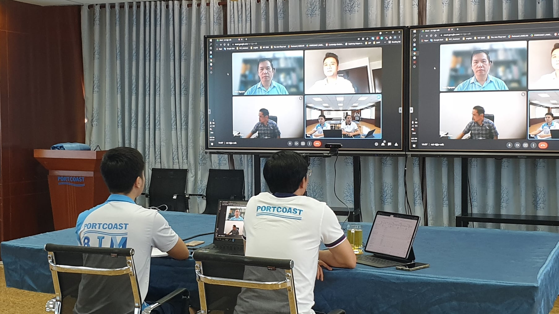 Portcoast discussed a promising project with partners