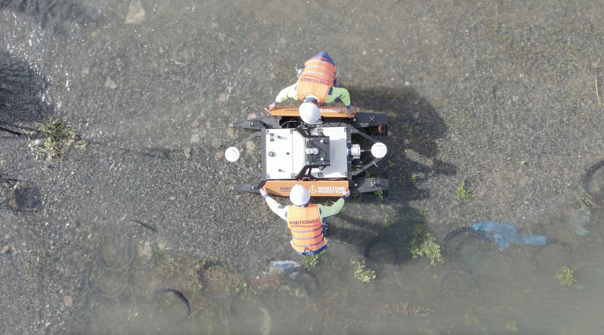 Portcoast uses the latest equipments to survey Cai Mep - Thi Vai Port cluster