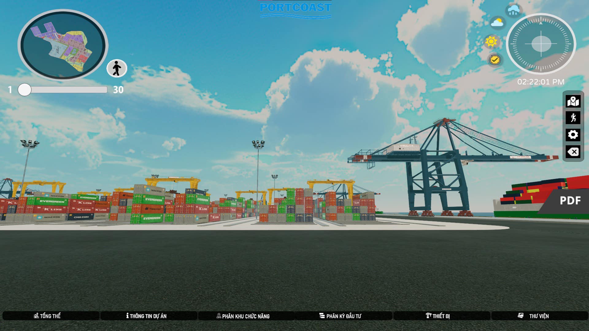 Portcoast presents the Pre-Feasibility Study of Cai Mep Ha Logistics Center project