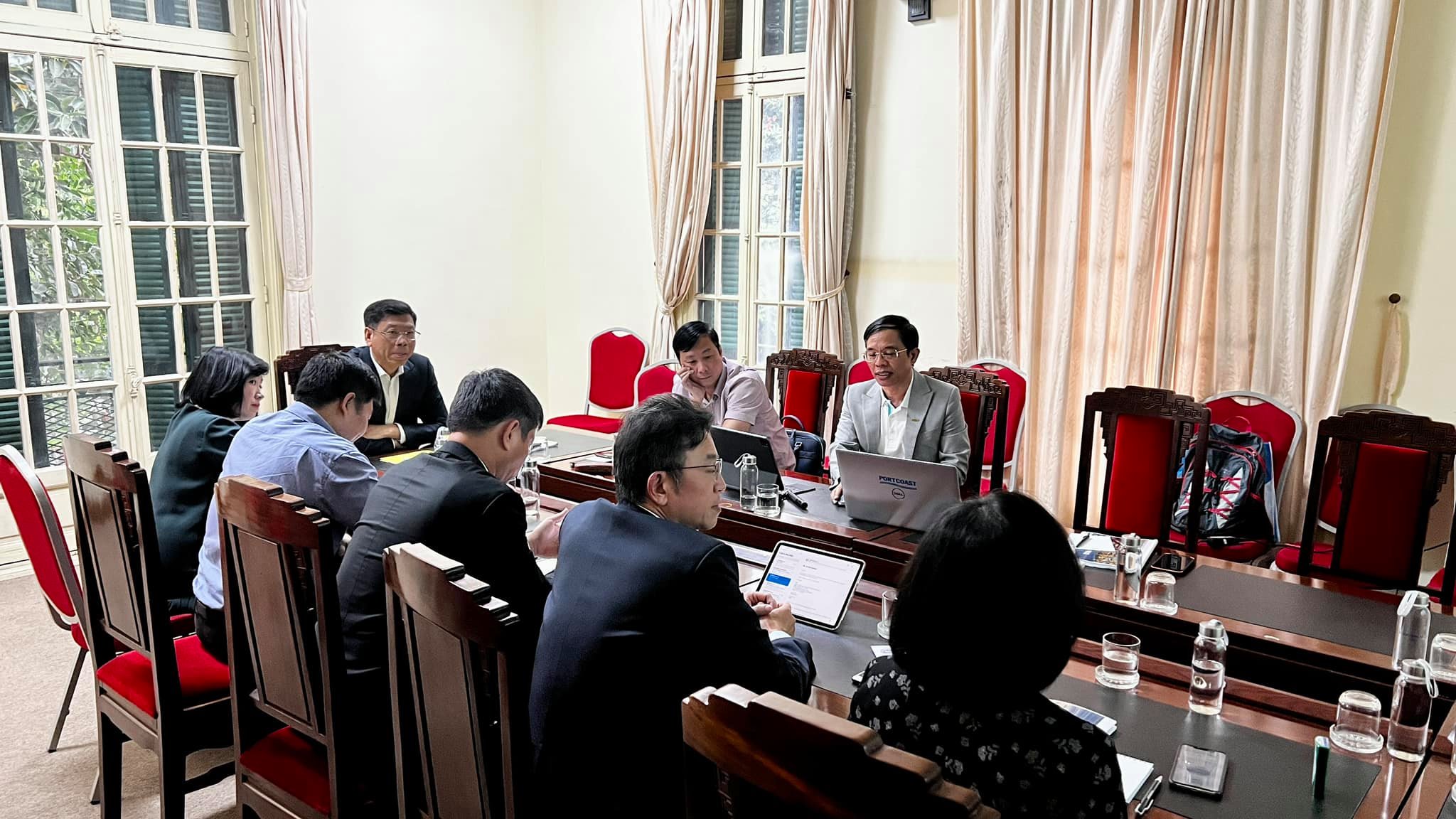 Portcoast had a meeting with Ministry of Transport and Investors about a new container terminal project