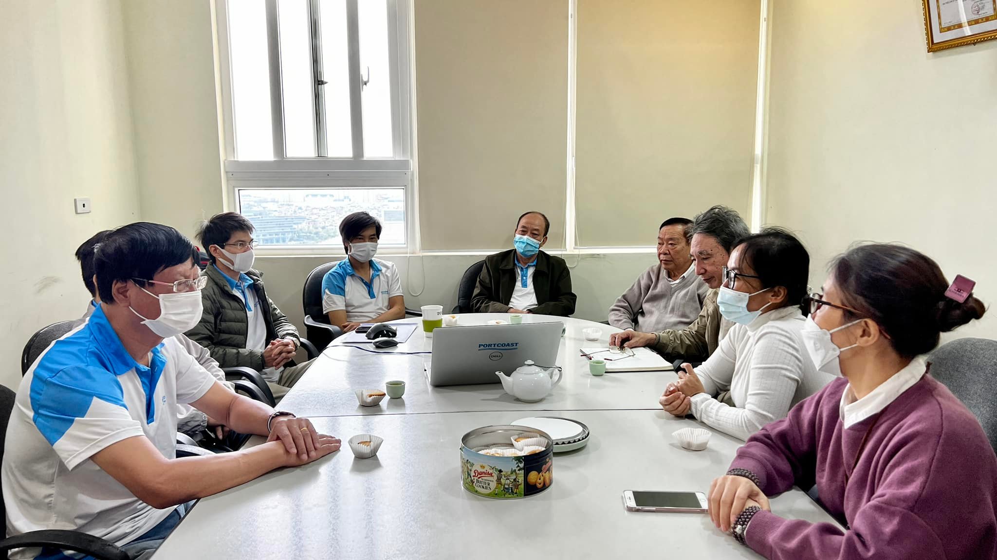 General Director of Portcoast have a meeting with the Northern branch in Hanoi
