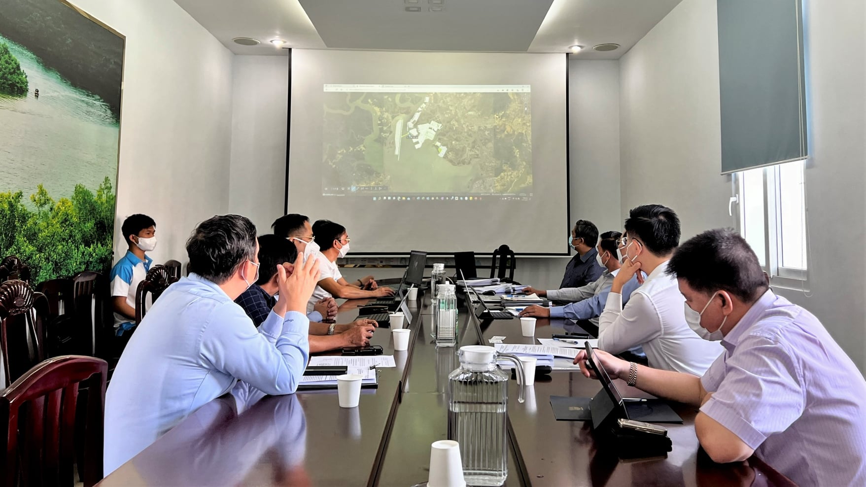 Portcoast and Investor have a meeting with the Ho Chi Minh City Department of Transport