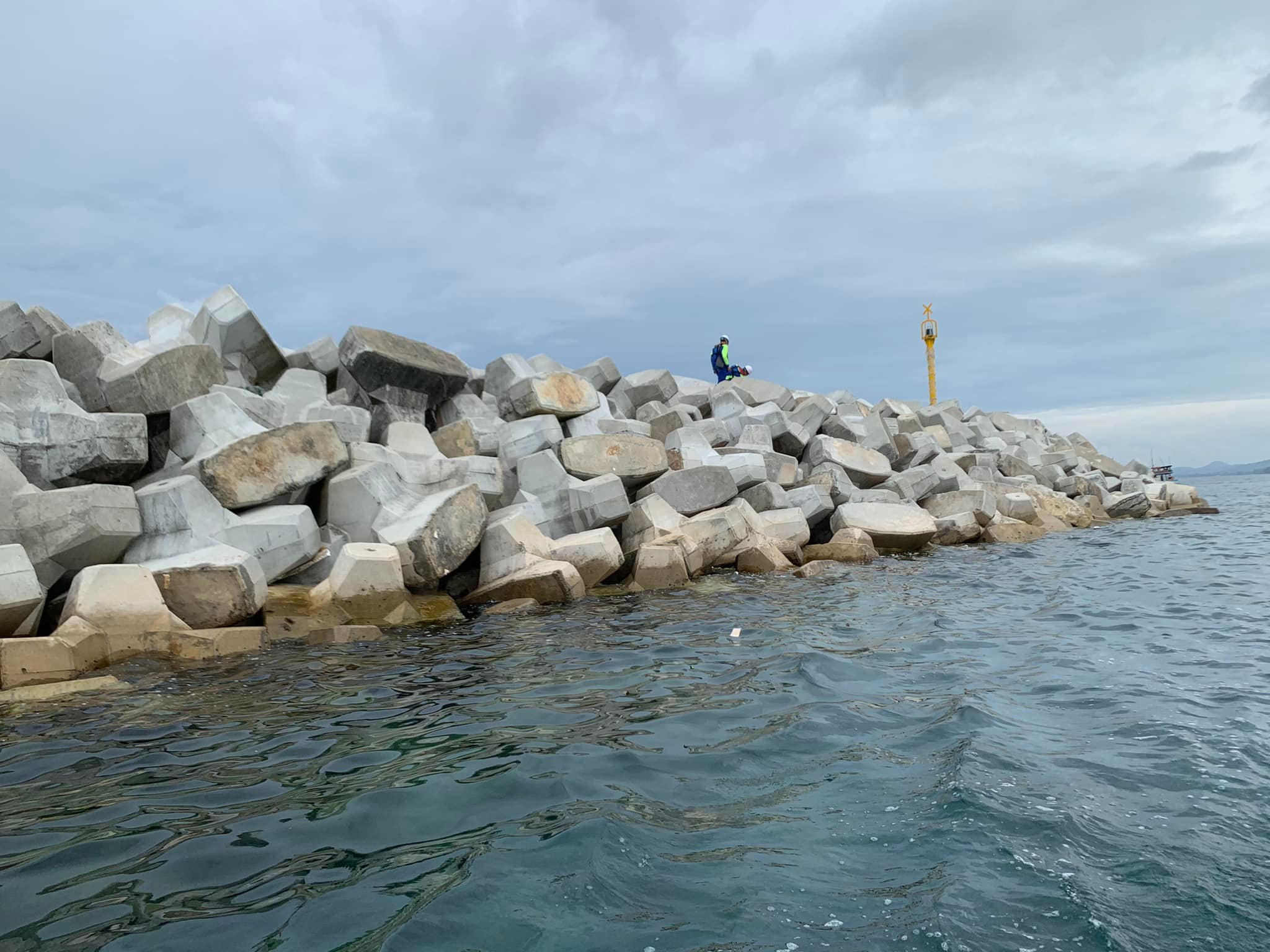 Survey work and digitization at Cruise Terminal in Phu Quoc Island
