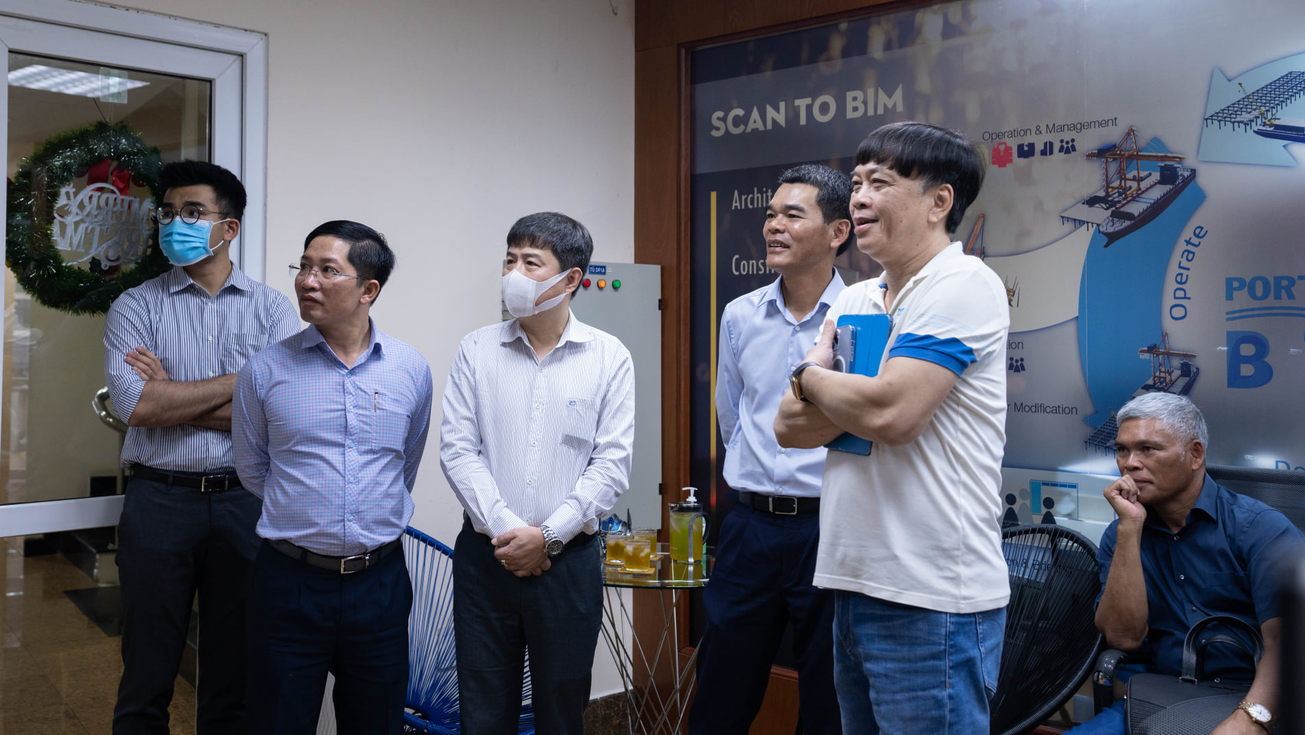 Investors visited and worked with Portcoast on potential projects