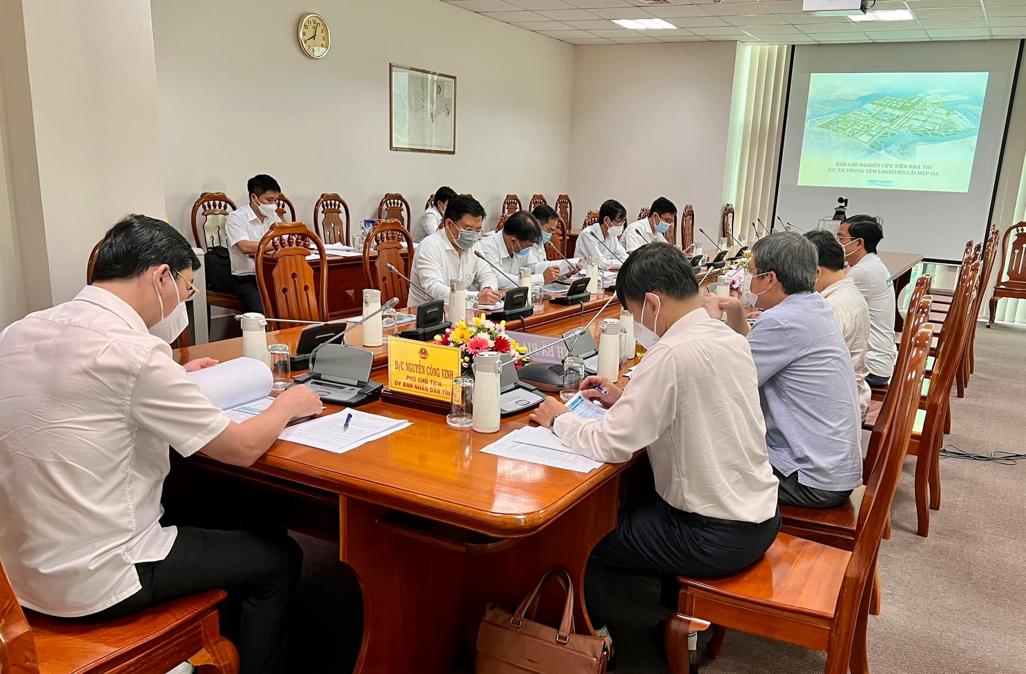 Portcoast had a meeting with the competent authority to discuss the preparation of the pre-feasibility of Cai Mep Ha Logistic Center