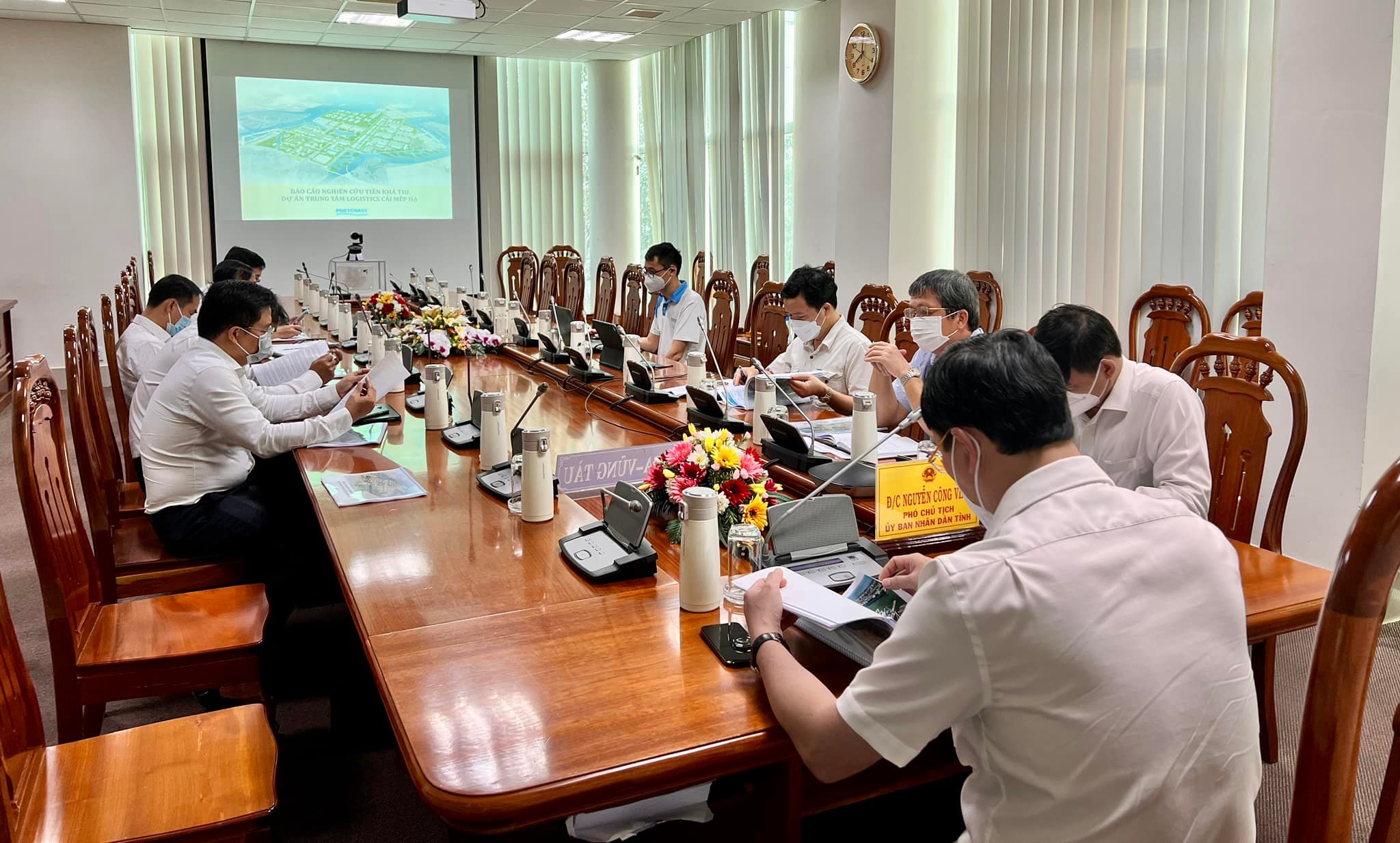 Portcoast had a meeting with the competent authority to discuss the preparation of the pre-feasibility of Cai Mep Ha Logistic Center