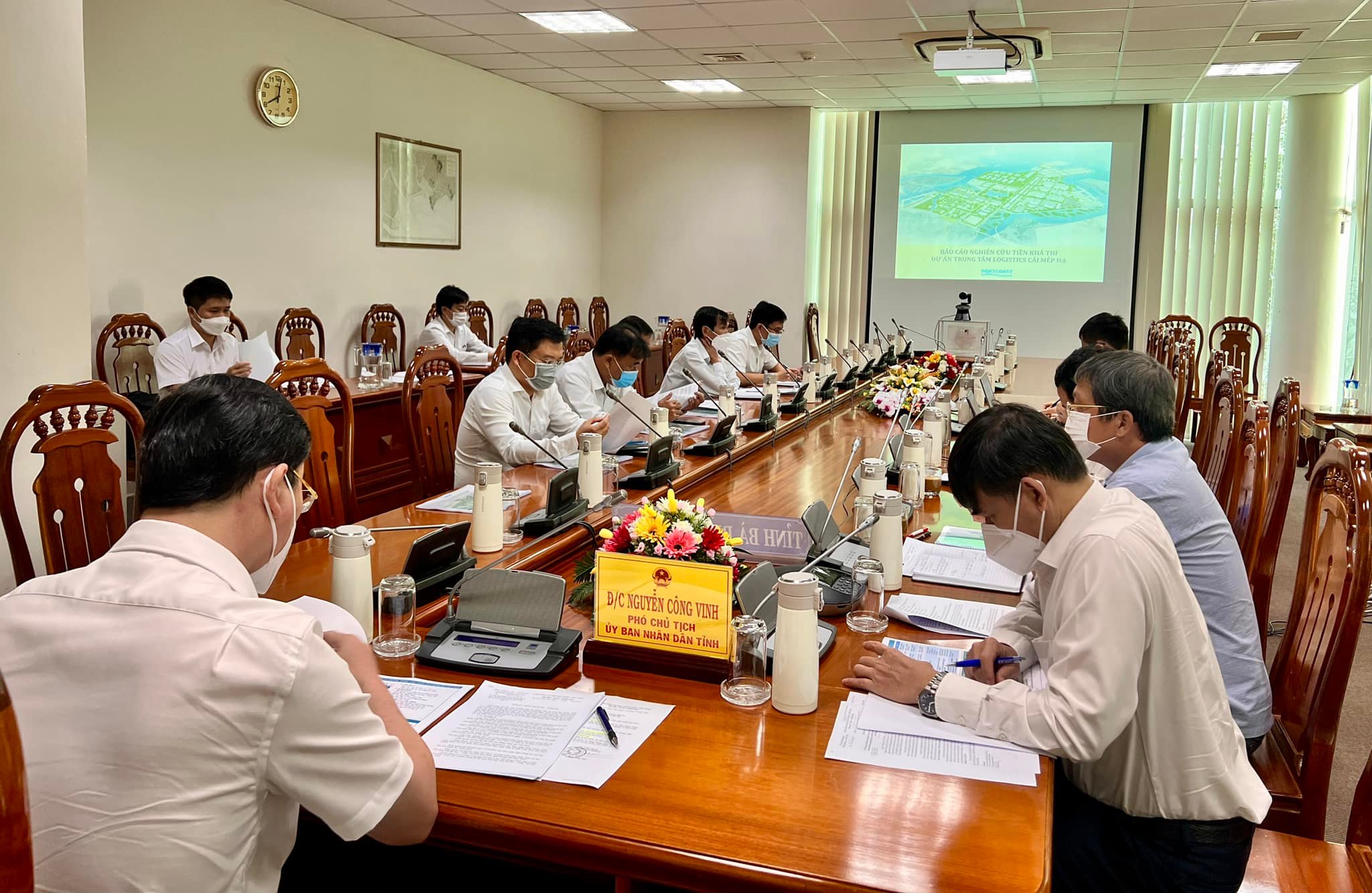 Portcoast had a meeting with the competent authority to discuss the preparation of the pre-feasibility of Cai Mep Ha Logistic Center
