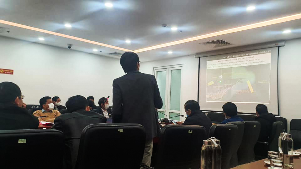 Portcoast attended and presented about Van Gia Stream Upgrading Project