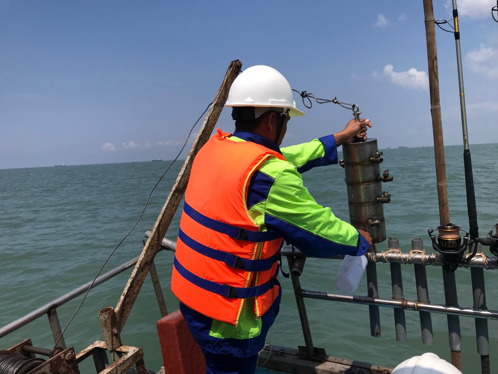 Portcoast carry out topographic and hydrological survey in Ba Ria - Vung Tau province