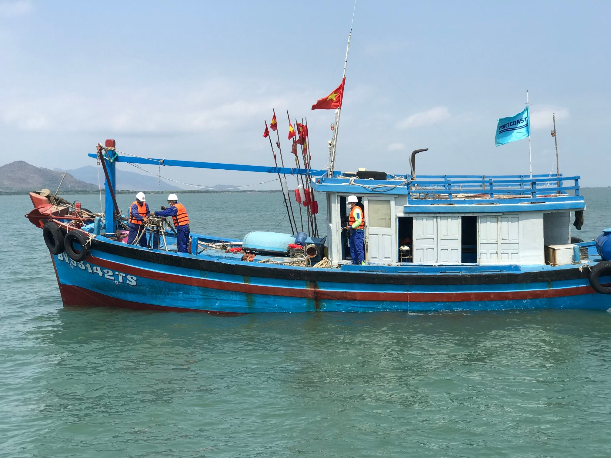 Portcoast carry out topographic and hydrological survey in Ba Ria - Vung Tau province