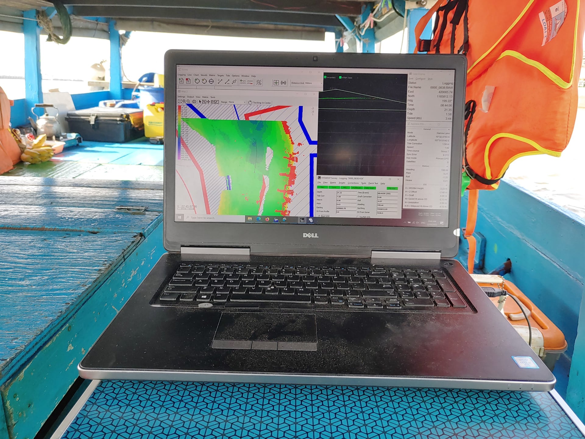 Portcoast carry out topographic and hydrological survey in Ba Ria - Vung Tau province