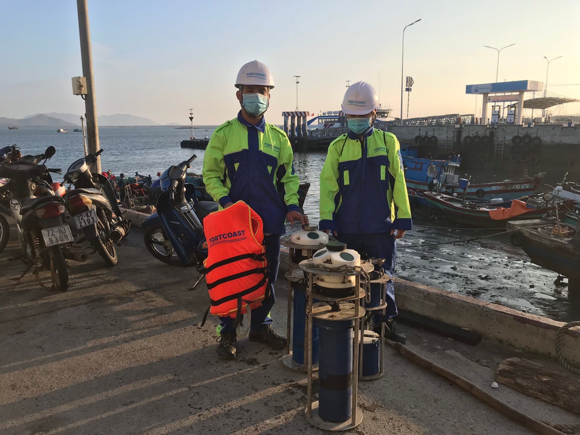 Portcoast carry out topographic and hydrological survey in Ba Ria - Vung Tau province