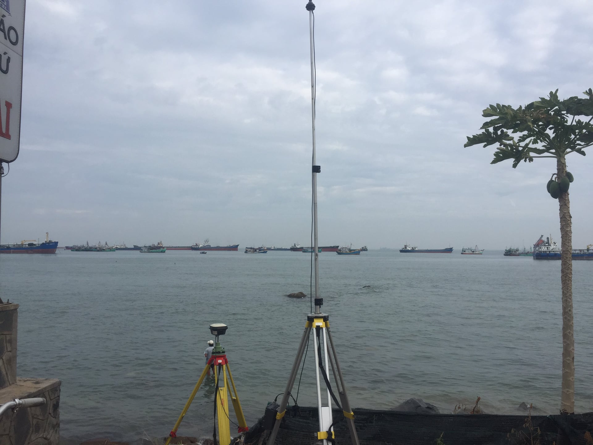 Portcoast carry out topographic and hydrological survey in Ba Ria - Vung Tau province