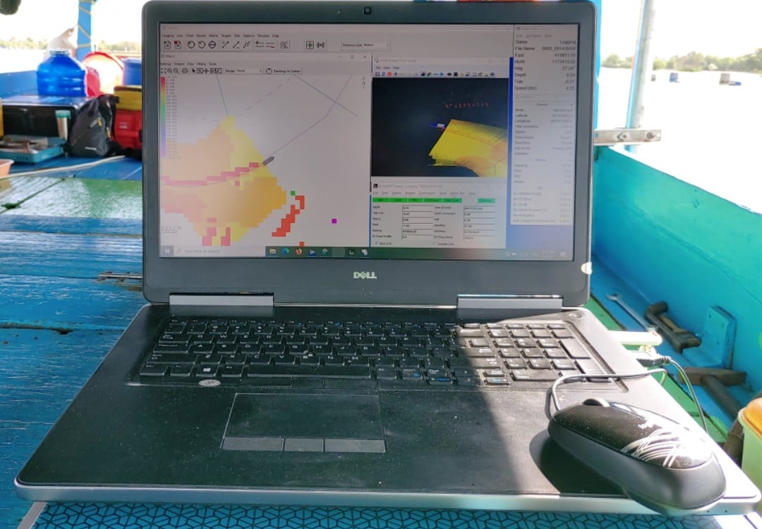 Portcoast carry out topographic and hydrological survey in Ba Ria - Vung Tau province