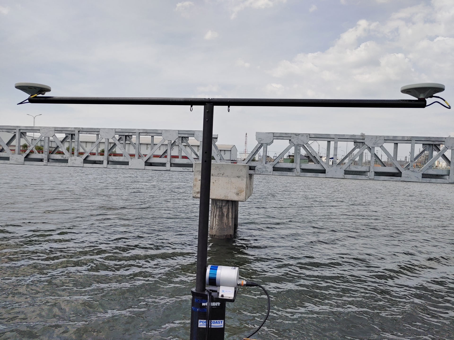 Portcoast carry out topographic and hydrological survey in Ba Ria - Vung Tau province