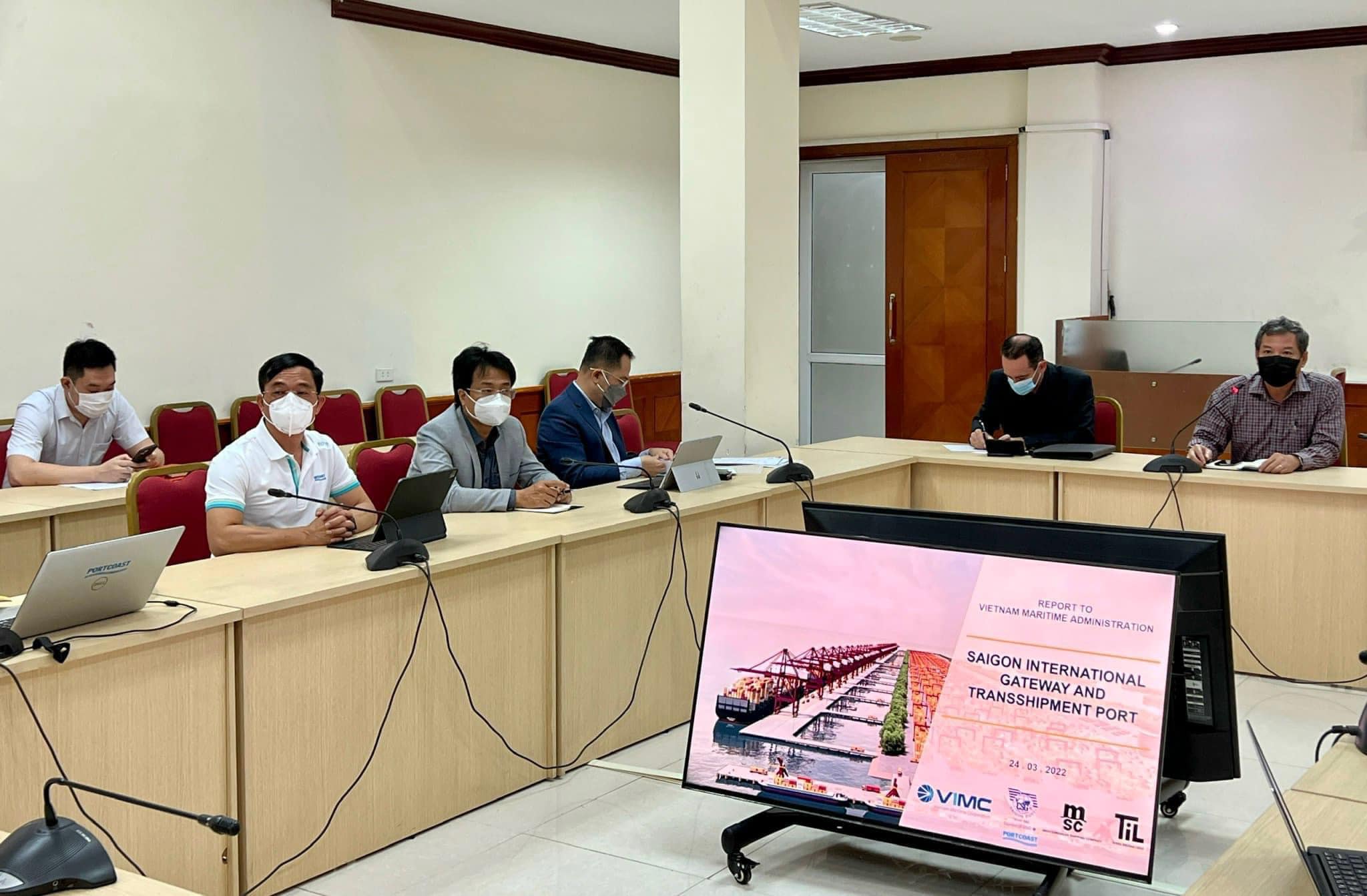 Portcoast present new project of SaiGon International Gateway and Transshipment Port in Can Gio District, HCMC