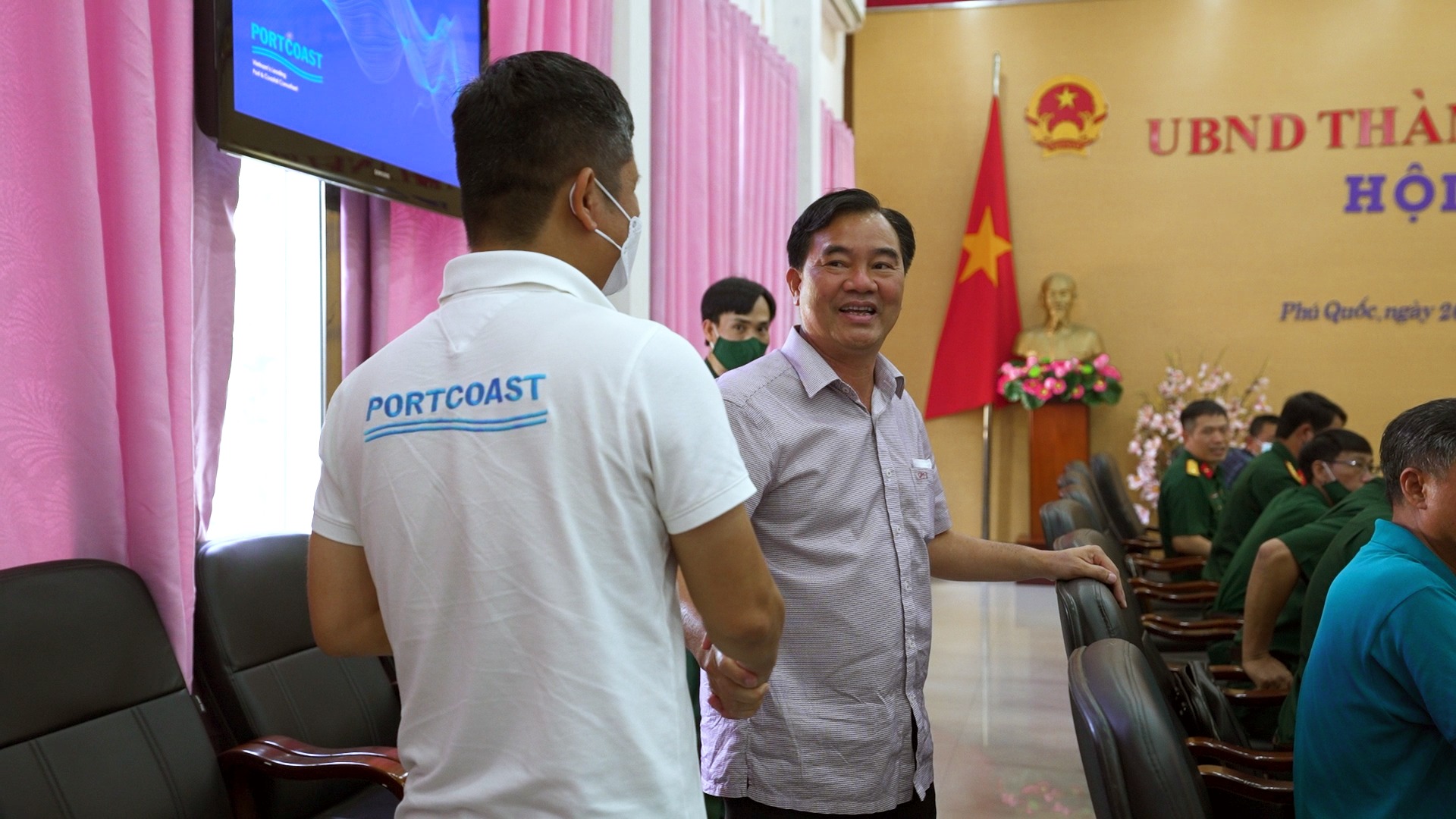 Portcoast attended the Delivery Ceremony of the Digital Transformation product of the Phu Quoc Int’l Cruise Terminal project
