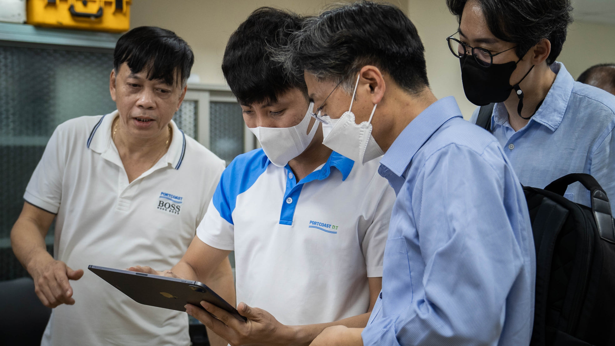 Portcoast had a meeting with Daewoo E&C  Co., Ltd.