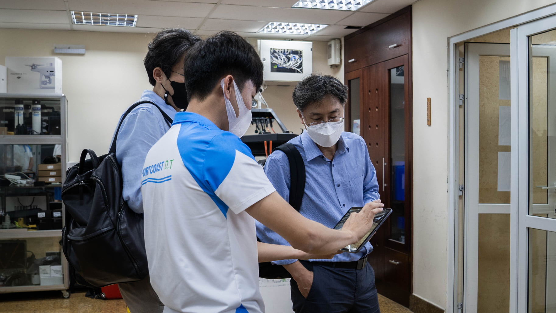 Portcoast had a meeting with Daewoo E&C  Co., Ltd.