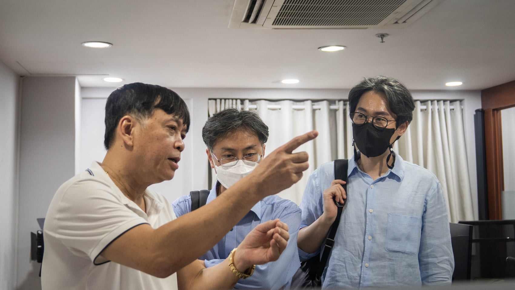 Portcoast had a meeting with Daewoo E&C  Co., Ltd.