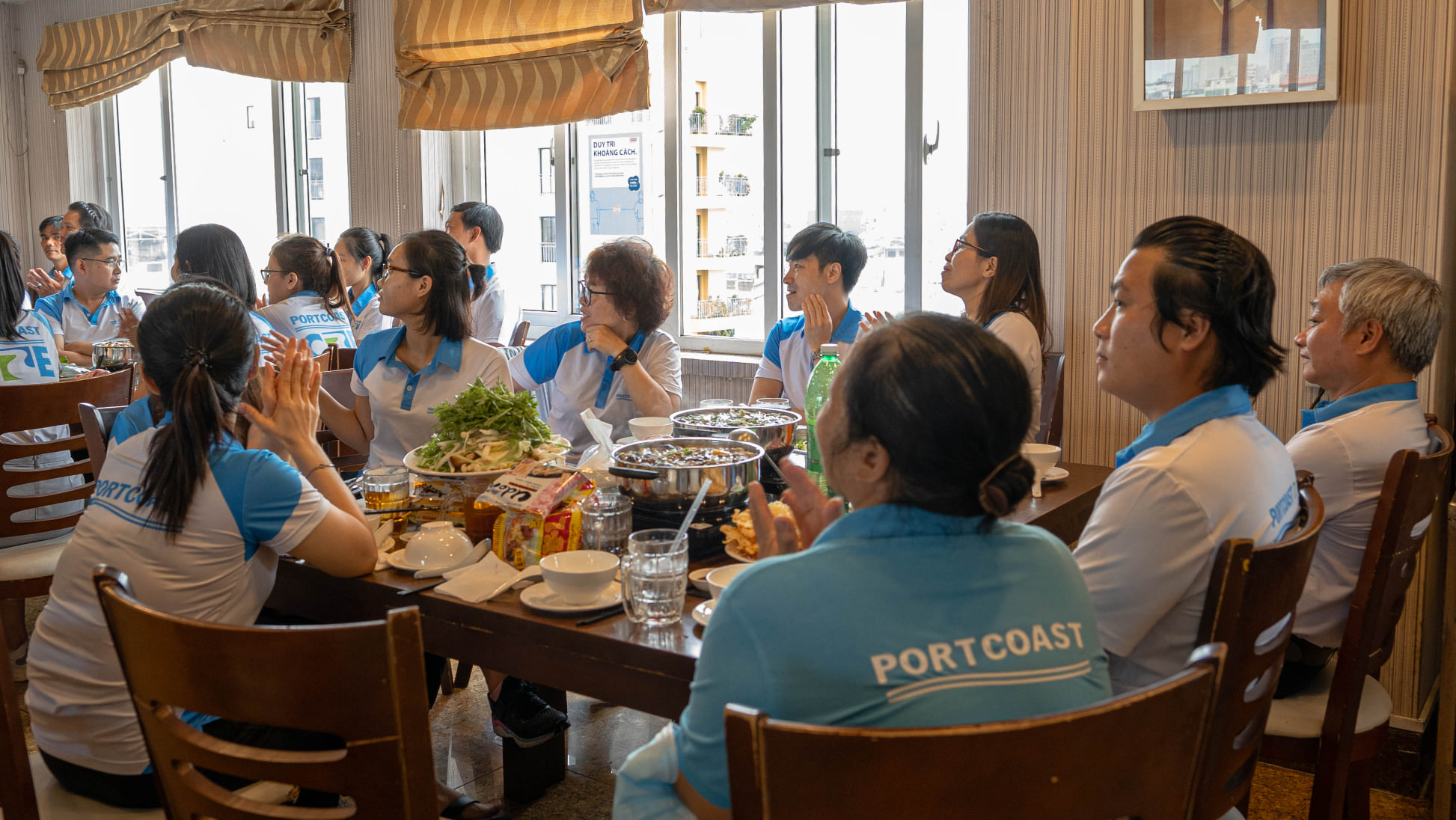 Birthday party for members born in February, March,  April and award prizes for Portcoast contest