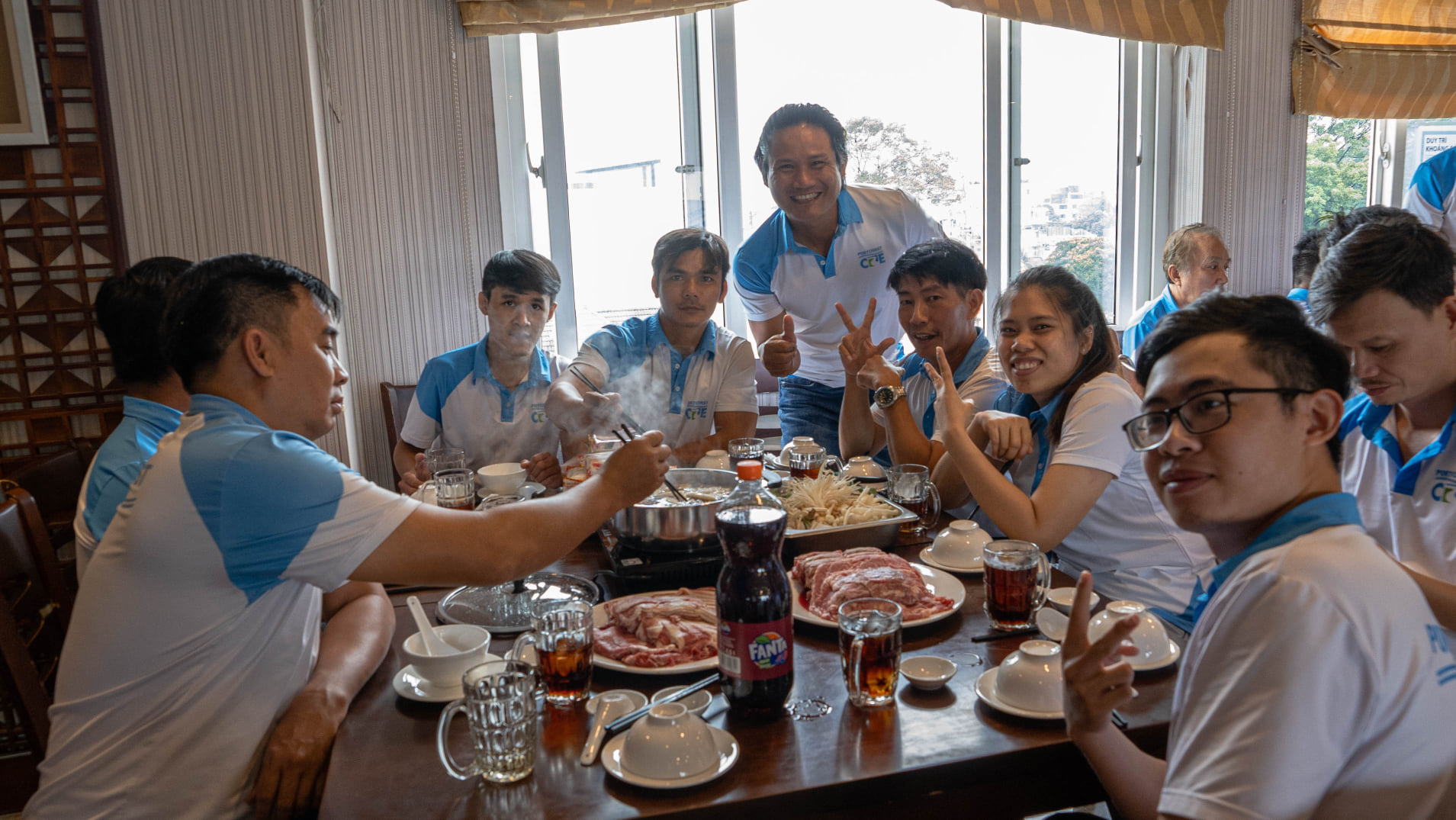 Birthday party for members born in February, March,  April and award prizes for Portcoast contest